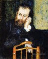 portrait d’alfred sisley Pierre Auguste Renoir
